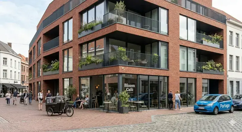 Apartment exterior